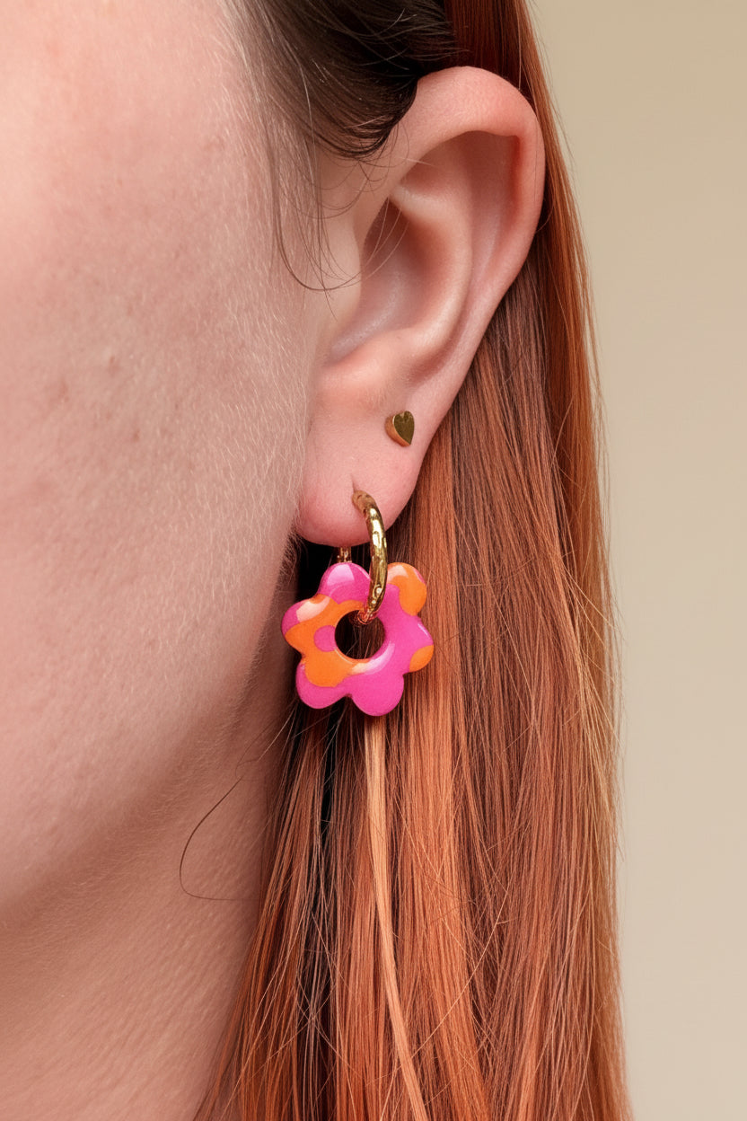 PAOLA fushia/orange