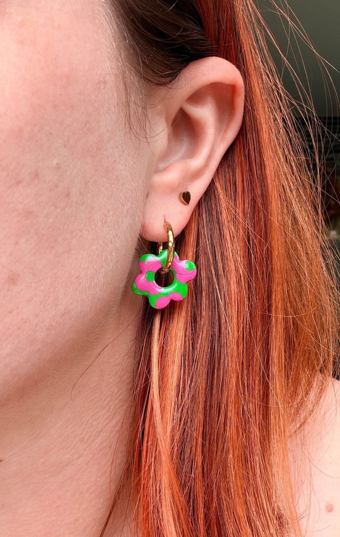 PAOLA vert/fushia