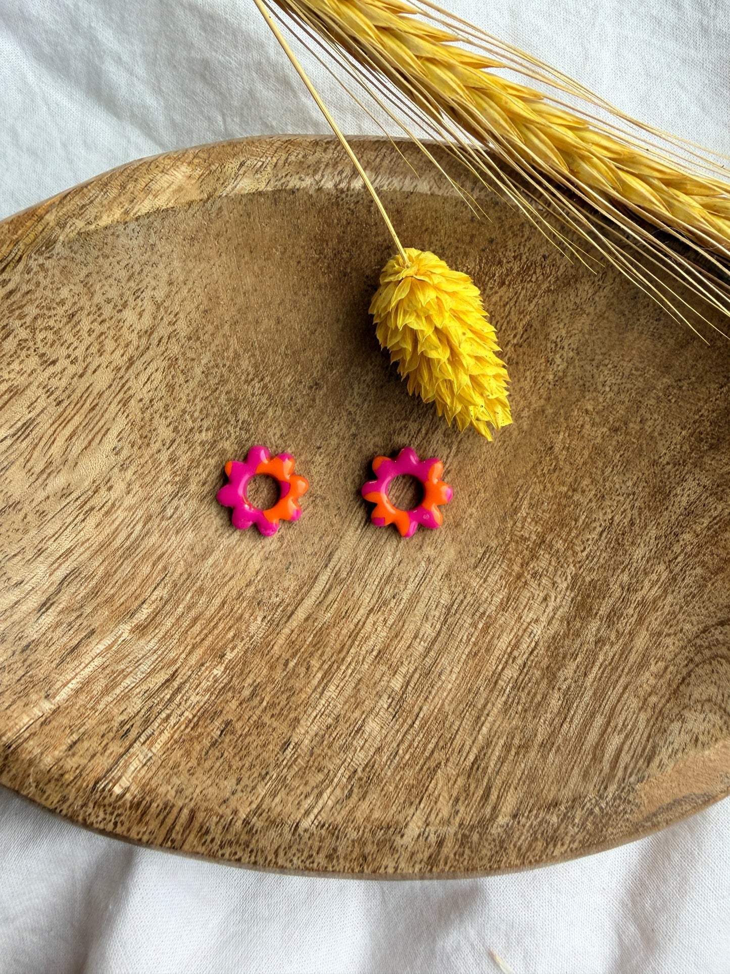 KIDS Pampilles fushia/orange